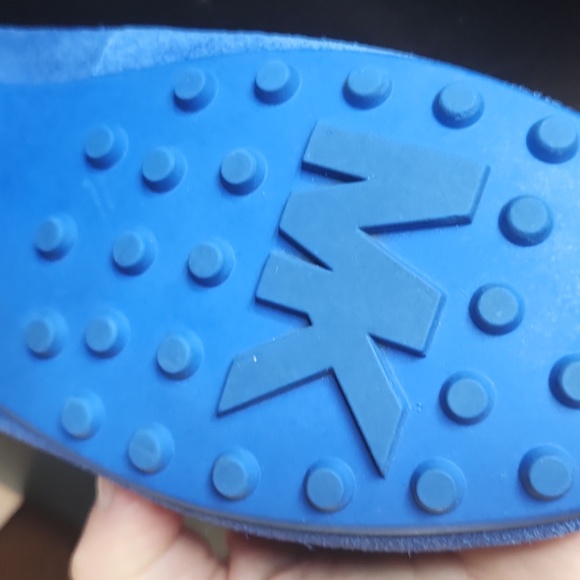 Michael Kors flats blue navy leather size 6.5 - Picture 15 of 17